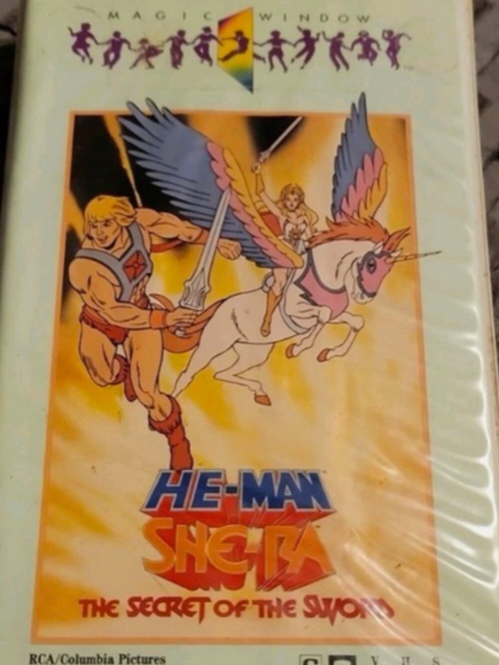 He-Man and She-Ra: The Secret of the Sword (VHS, 1985) Columbia Pictures, RARE!